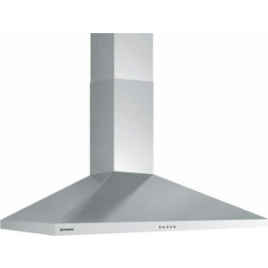 Pyramis Ecoline Τετράγωνος Απορροφητήρας Καμινάδα 60cm Inox