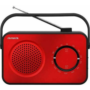 Aiwa R-190RD Φορητό Ραδιόφωνο Ρεύματος / Μπαταρίας Κόκκινο