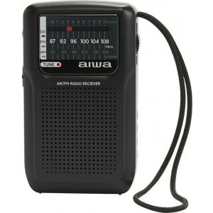 Aiwa RS-33 Ραδιοφωνάκι Μπαταρίας Μαύρο Black