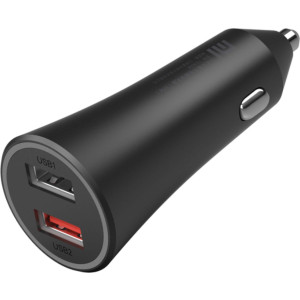 Xiaomi Mi 37W Dual-Port Car Charger Black (GDS4147GL)