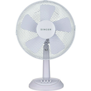 Singer DF30-5 WH Επιτραπέζιος Ανεμιστήρας 35W Διαμέτρου 30cm